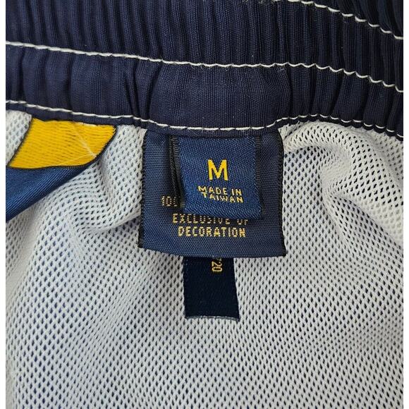 Polo Ralph Lauren Swimwear (Mens Medium) Blue Lined Swim Board Trunks Drawstring - Picture 4 of 7
